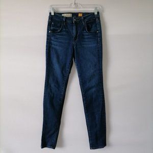 1921 Pilcro & The Letterpress Womens Blue Mid Rise Skinny Denim Jeans Size 29